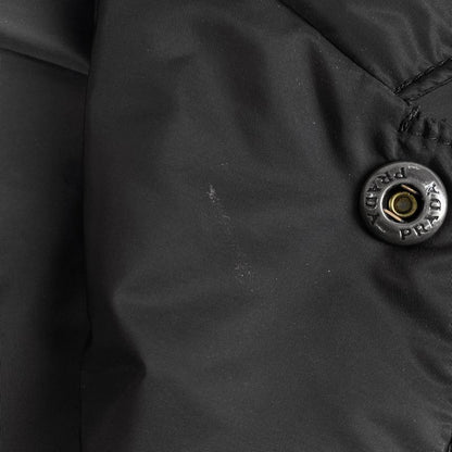 Prada Logo Plate Blouson Jumper Jacket Outerwear Blouson Black Men's