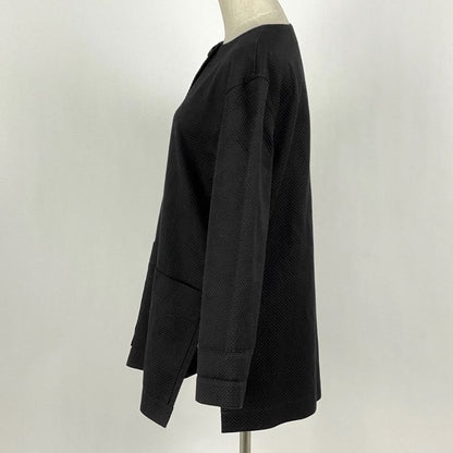 Christian DIOR Logo Jacket Coat Side Slit Outerwear Other Jacket Cotton Women