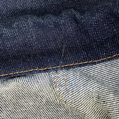 Prada Logo Button Denim Jacket Zip Up Outerwear Denim Jacket Cotton Elastane