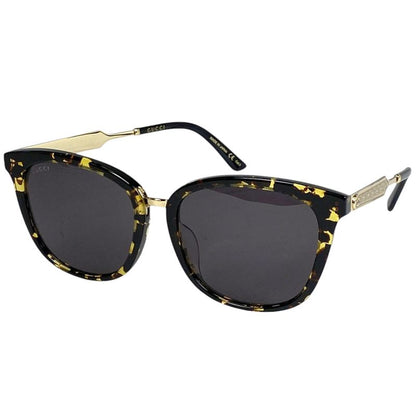 Gucci Logo Sunglasses Eyewear Demi-pattern Interlocking G Sunglasses Plastic