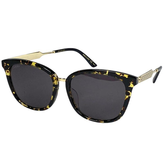Gucci Logo Sunglasses Eyewear Demi-pattern Interlocking G Sunglasses Plastic