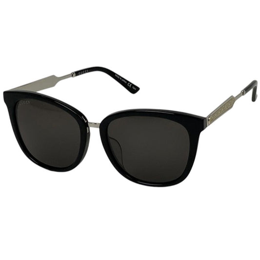 Gucci Interlocking G Sunglasses Eyewear Sunglasses Plastic Black Gg0073sk Ladies