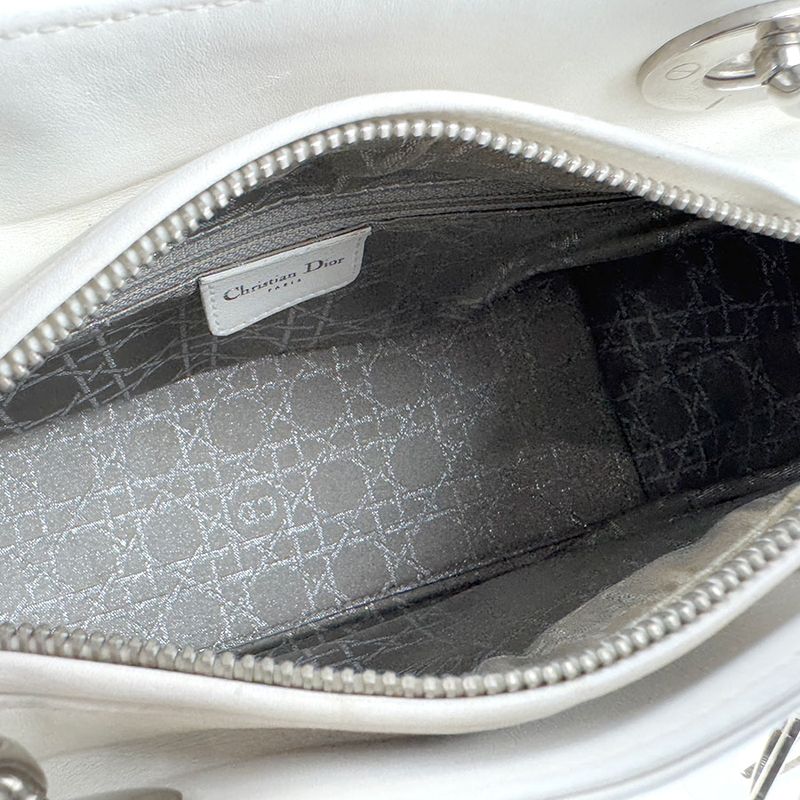 Christian DIOR Shoulder Bag Handbag Lady Dior