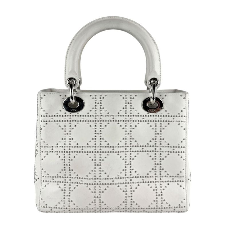 Christian DIOR Shoulder Bag Handbag Lady Dior