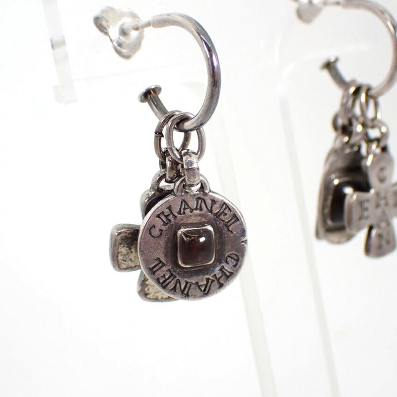 Chanel/cambon Line /earrings /j73-32