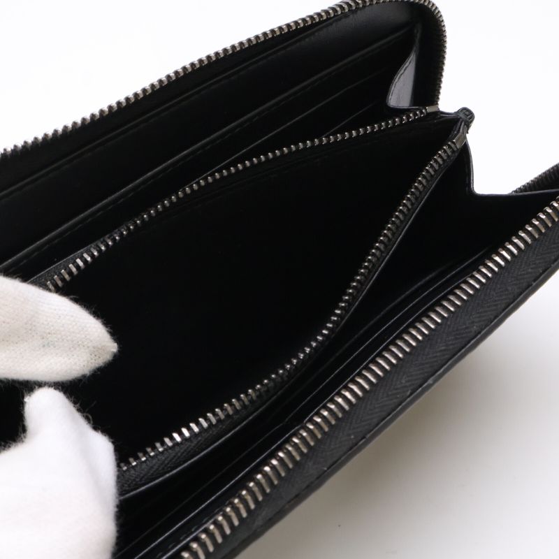 DIOR Gravity Leather Long Zipped Wallet