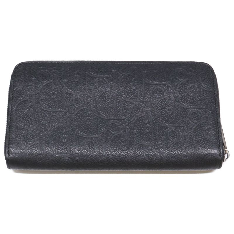 DIOR Gravity Leather Long Zipped Wallet