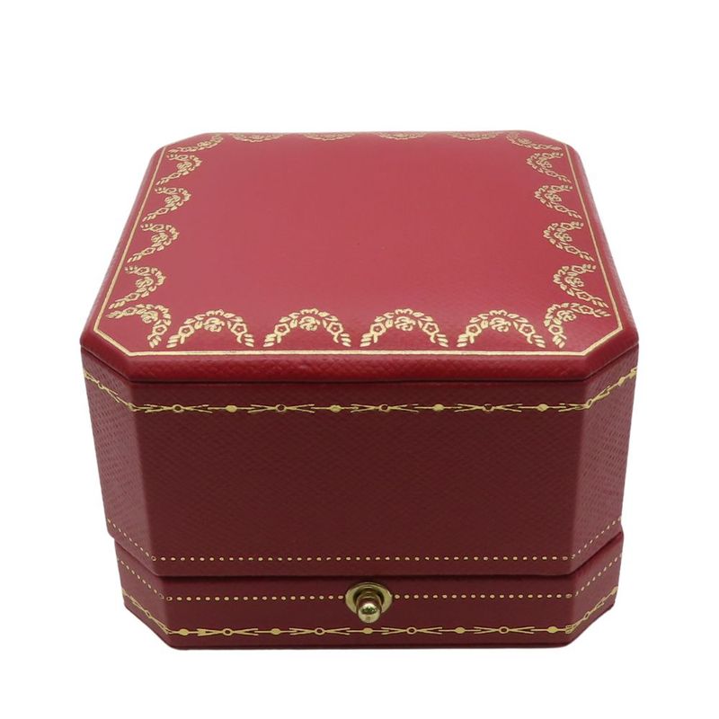 Cartier Ring C De Wedding 60 Pt950 Approx 7.69g Platinum Jewelry Simple Small