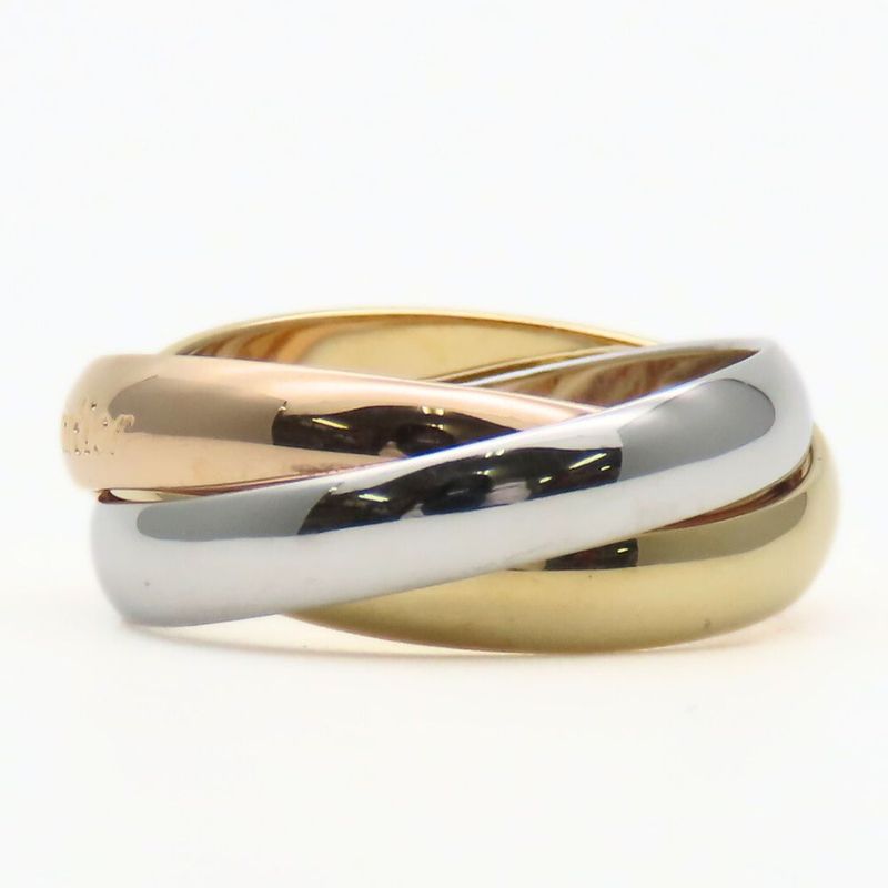 Cartier Ring - Trinity Classic 49 18K Yellow Gold 18K Pink Gold 18kwhite Gold