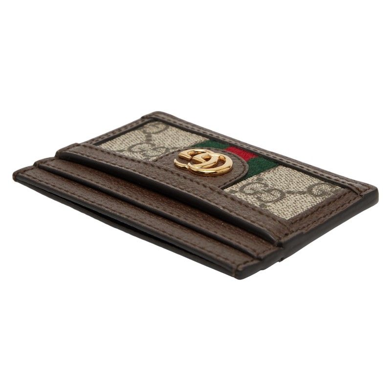 Gucci Ophidia GG Supreme 523159 Brown Beige PVC Leather Women's Gucci