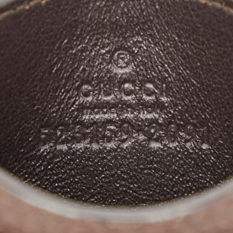 Gucci Ophidia GG Supreme 523159 Brown Beige PVC Leather Women's Gucci