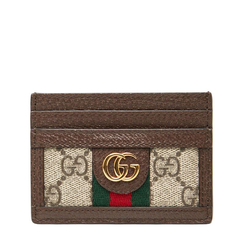 Gucci Ophidia GG Supreme 523159 Brown Beige PVC Leather Women's Gucci