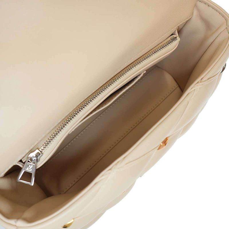 Louis Vuitton M24151 Go-14mm (0.55in) Marthage Chain Shoulder Bag Beige