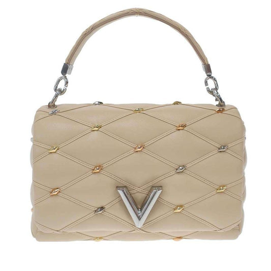Louis Vuitton M24151 Go-14mm (0.55in) Marthage Chain Shoulder Bag Beige