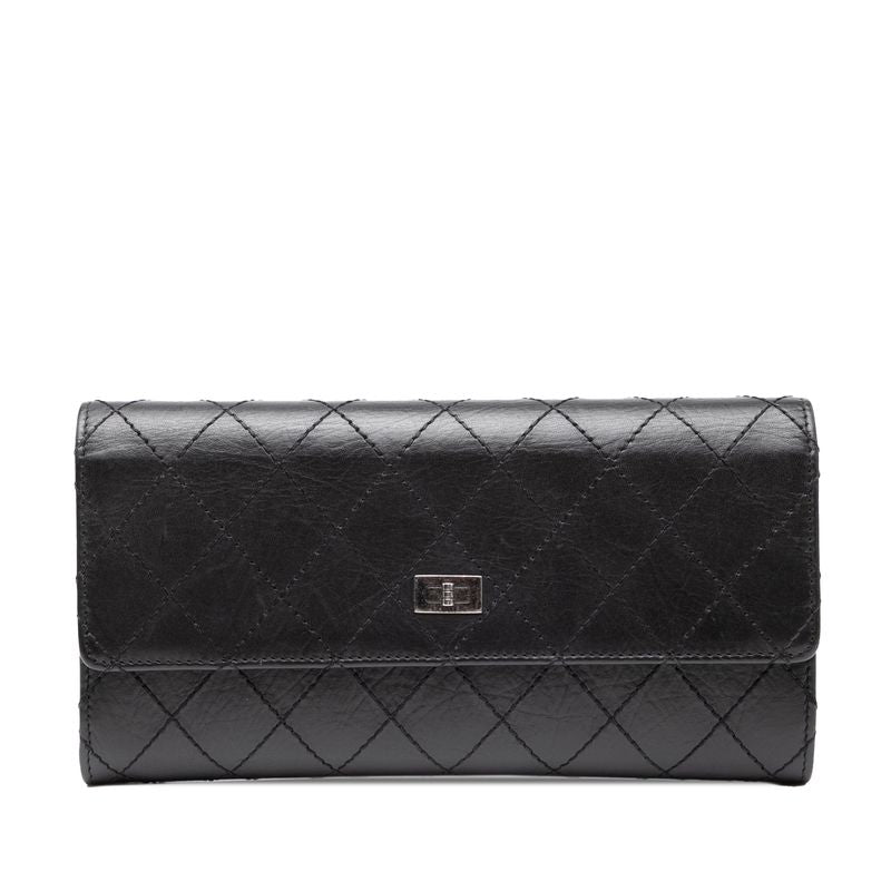 Chanel 2.55 Black Lambskin Ladies Chanel
