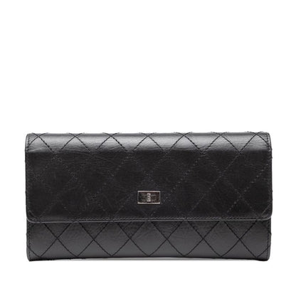 Chanel 2.55 Black Lambskin Ladies Chanel