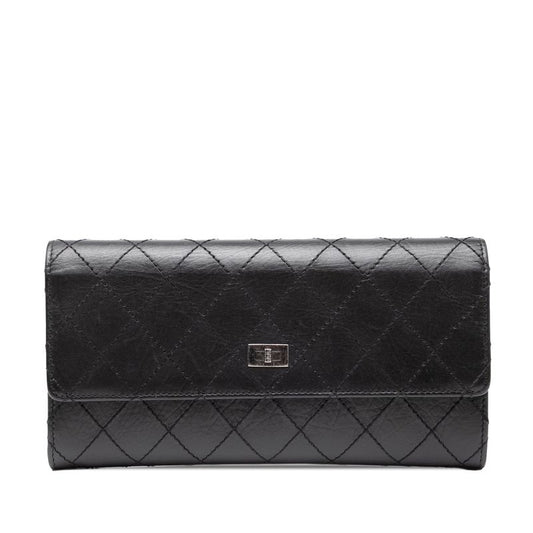Chanel 2.55 Black Lambskin Ladies Chanel