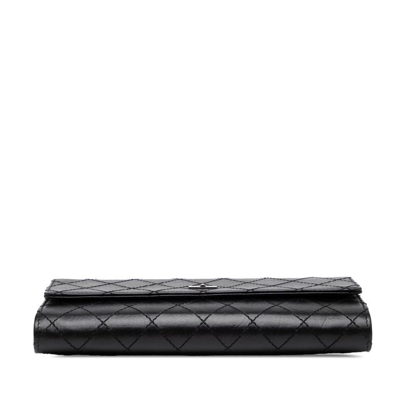 Chanel 2.55 Black Lambskin Ladies Chanel