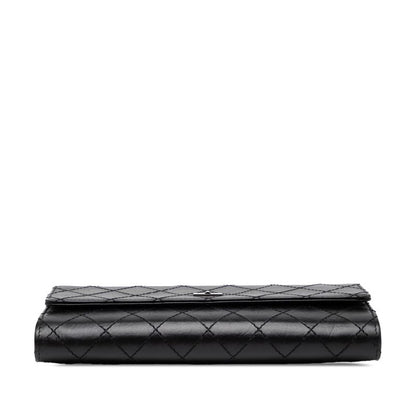 Chanel 2.55 Black Lambskin Ladies Chanel
