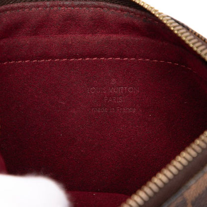 Louis Vuitton Damier Pochette Mira MM Chain Handbag Mini Shoulder Bag N63091