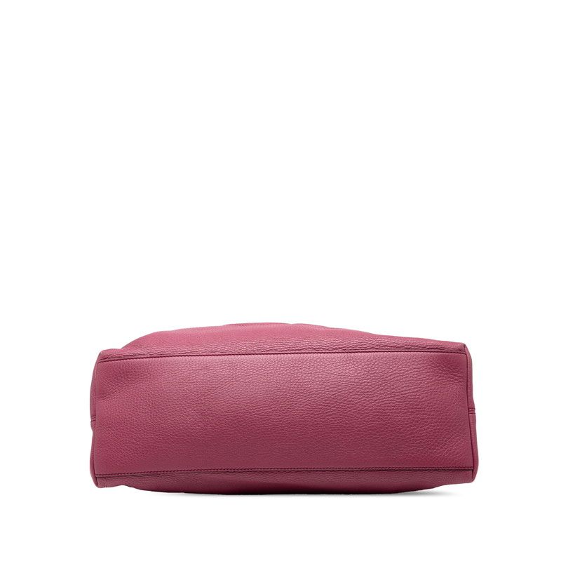 Gucci Soho Chain Tote Shoulder Bag 308982 Purple Leather Ladies Gucci