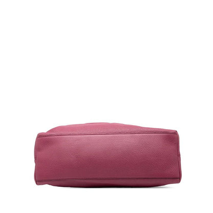 Gucci Soho Chain Tote Shoulder Bag 308982 Purple Leather Ladies Gucci