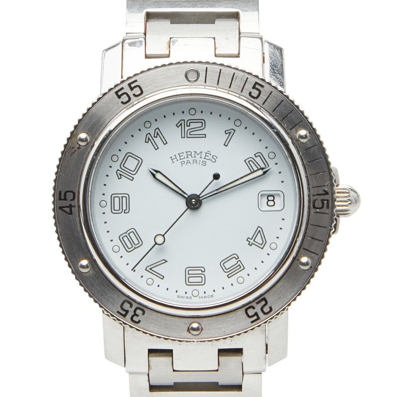 Hermes Clipper Diver Cl7.710 Stainless Steel Men's Hermes
