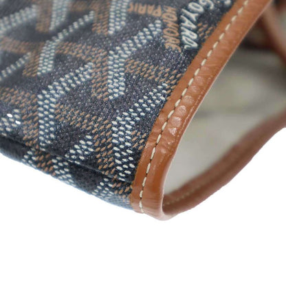 Goyard Saint Louis PM Saint Louis Tote Bag Navy Brown