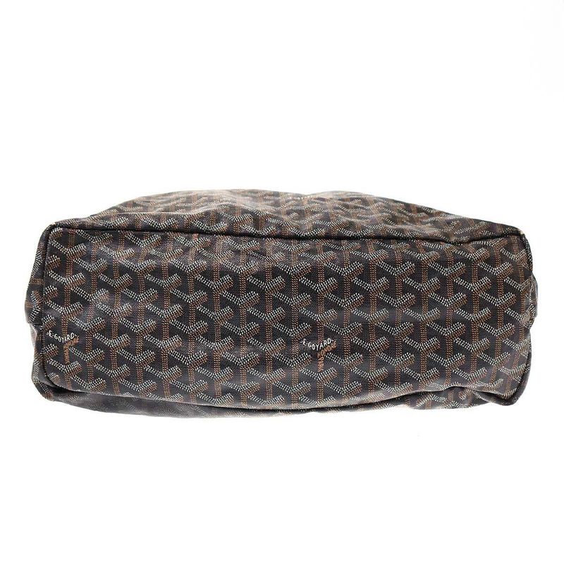 Goyard Saint Louis PM Saint Louis Tote Bag Navy Brown