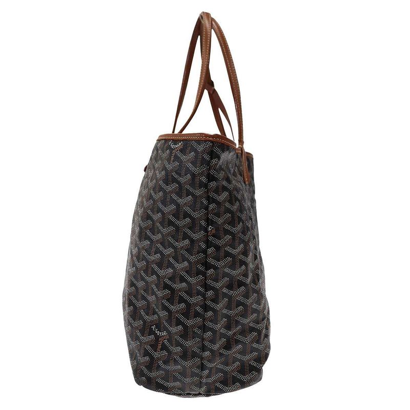 Goyard Saint Louis PM Saint Louis Tote Bag Navy Brown