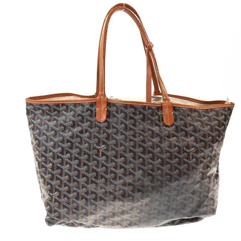 Goyard Saint Louis PM Saint Louis Tote Bag Navy Brown