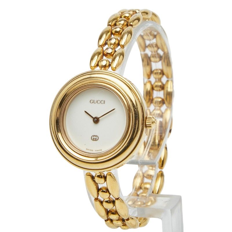 Gucci Change Bezel Plated Ladies Gucci
