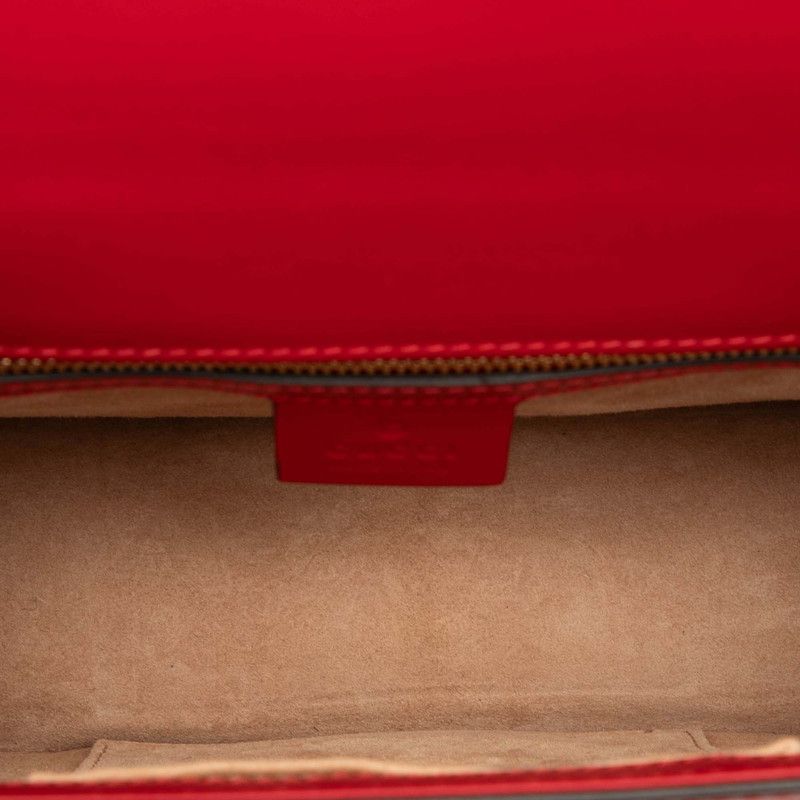 Gucci Sylvie 421882 White Leather Women's Gucci