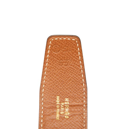 Hermes Horse Kit Belt Size: 65 Black Brown Leather Women Hermes