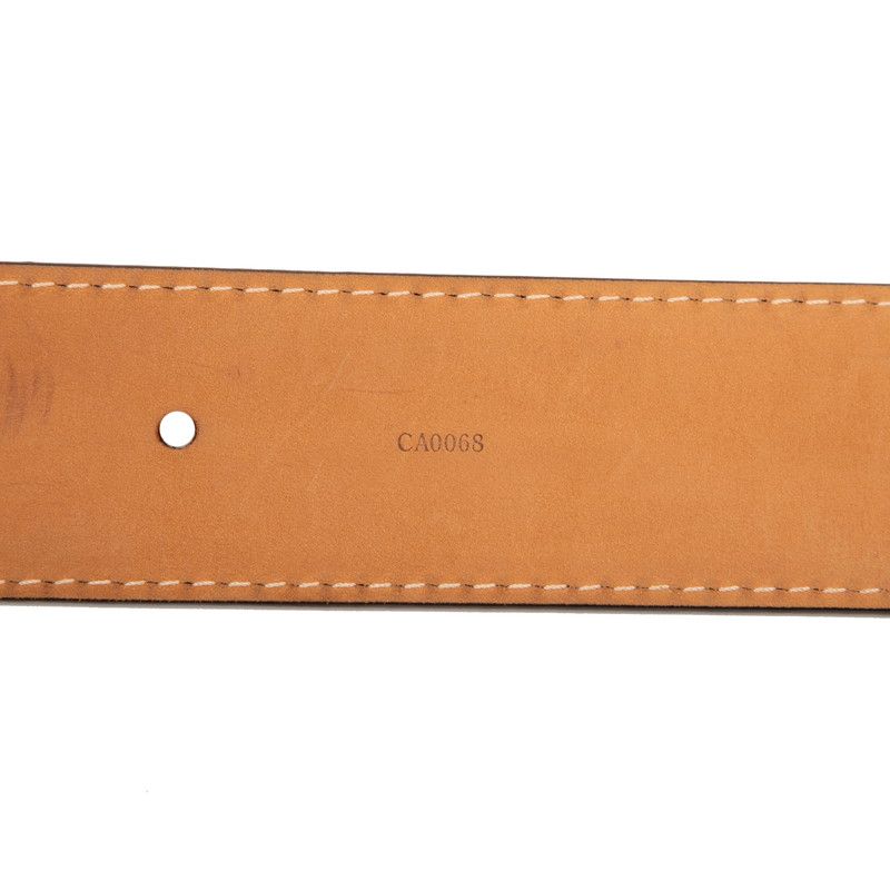 Louis Vuitton Damier Santure Neo En Venture Belt Size: 100/40 M9234 Ebène Brown