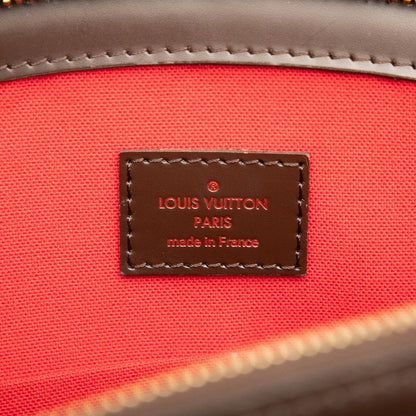 Louis Vuitton Damier Verona MM Handbag Shoulder Bag N41118 Brown PVC Leather