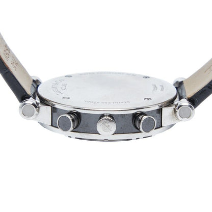 Tiffany & Co Atlas Z1301.32.11a10a71a Black Silver Stainless Steel Ceramic