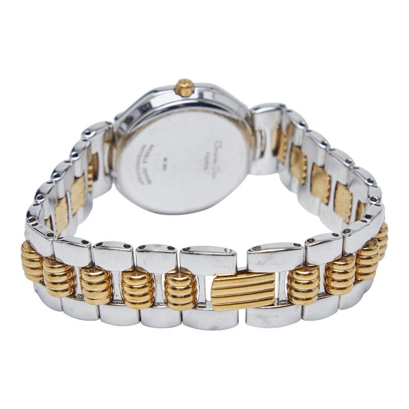Dior Octagon Silver Gold Stainless Steel Plated Ladies Dior
