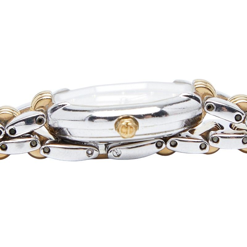 Dior Octagon Silver Gold Stainless Steel Plated Ladies Dior