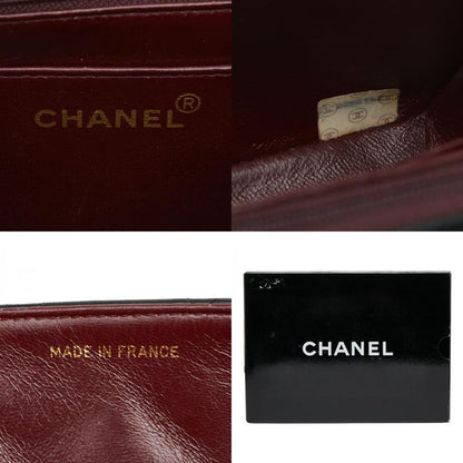 Chanel Coco Mark Matelasse 25 Diana Chain Shoulder Bag No 1 Black Lambskin