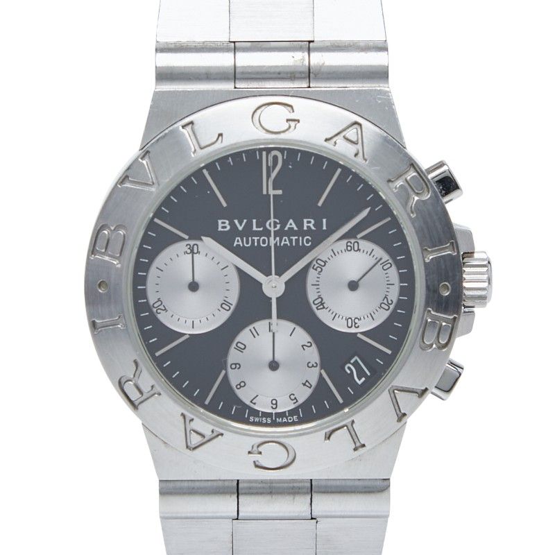 Bulgari Diagono Sport Ch35s Stainless Steel Men's Bvlgari