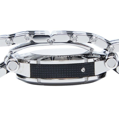 Tiffany & Co Atlas Silver Black Stainless Steel Rubber Men's Tiffany & Co