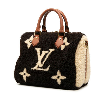 Louis Vuitton Monogram Teddy Speedy Bandouliere 25NM Handbag Shoulder Bag 2WAY