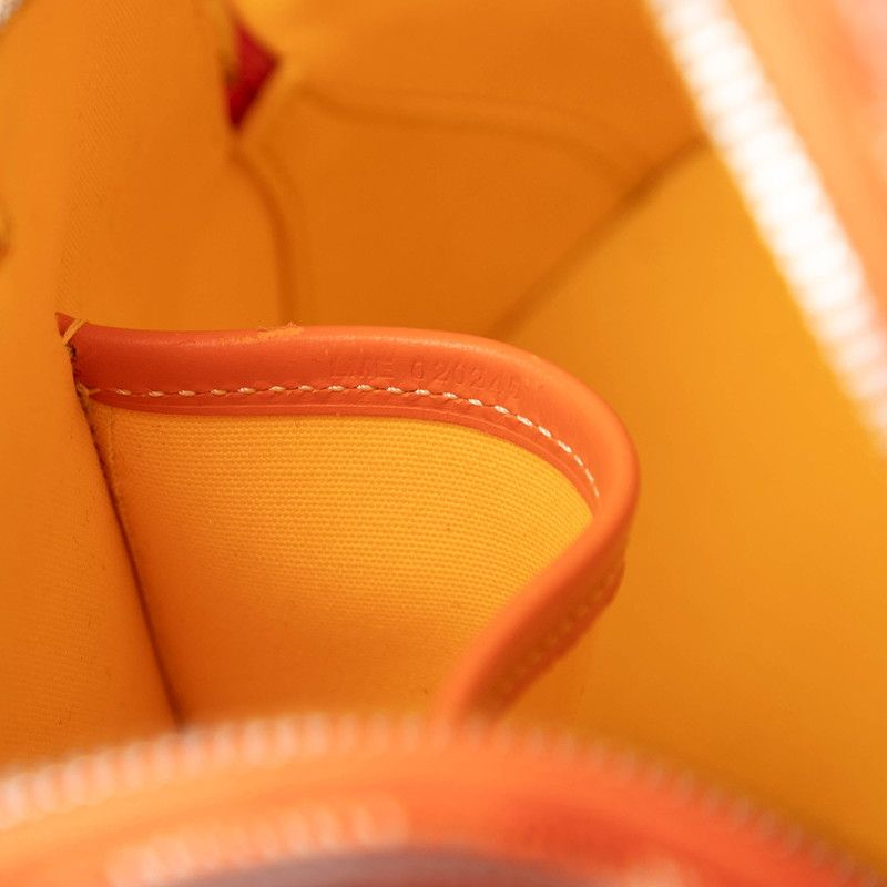 Goyard Vendome Mini Orange Leather Women's Goyard