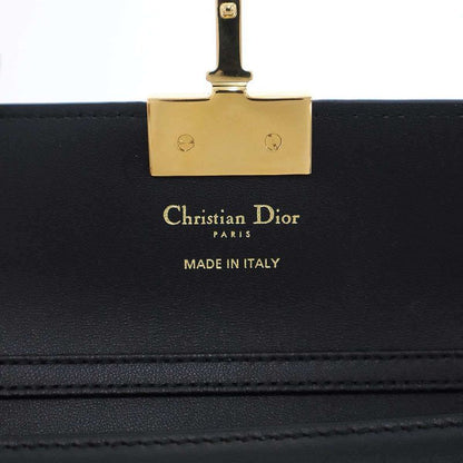 Christian Dior Miss Montaigne Mini Shoulder Bag in Black Smooth Calfskin