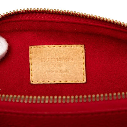 Louis Vuitton Monogram Pallas Handbag Shoulder Bag 2WAY M41175 Threes Red Brown