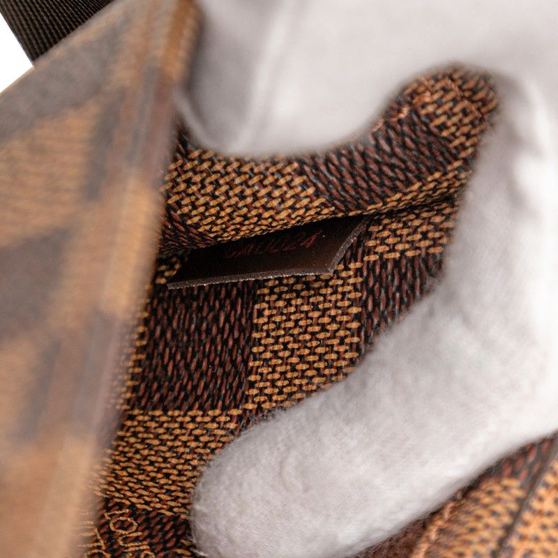 Louis Vuitton Damier Geronimos Shoulder Bag Body Bag Waist Bag N51994 Brown PVC