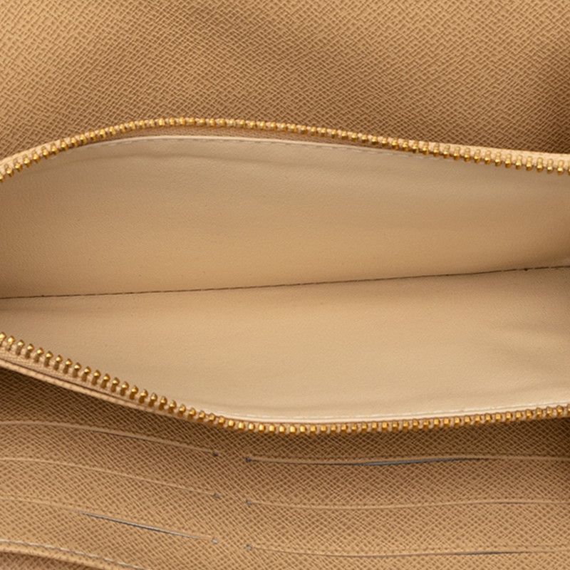 Louis Vuitton Monogram Dantele Portefeuille Sarah M95389 Brown Gold PVC Leather