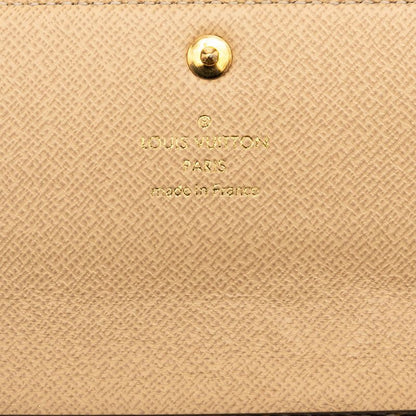 Louis Vuitton Monogram Dantele Portefeuille Sarah M95389 Brown Gold PVC Leather