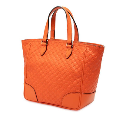 Gucci Micro Guccissima Handbag Shoulder Bag 2WAY 449241 Orange Leather Ladies